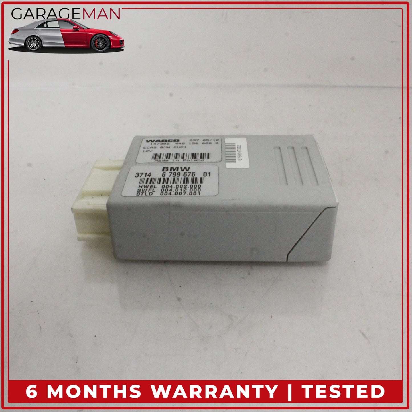 2010-2017 BMW 550i GT F07 Air Suspension Control Module Unit 6799676 OEM