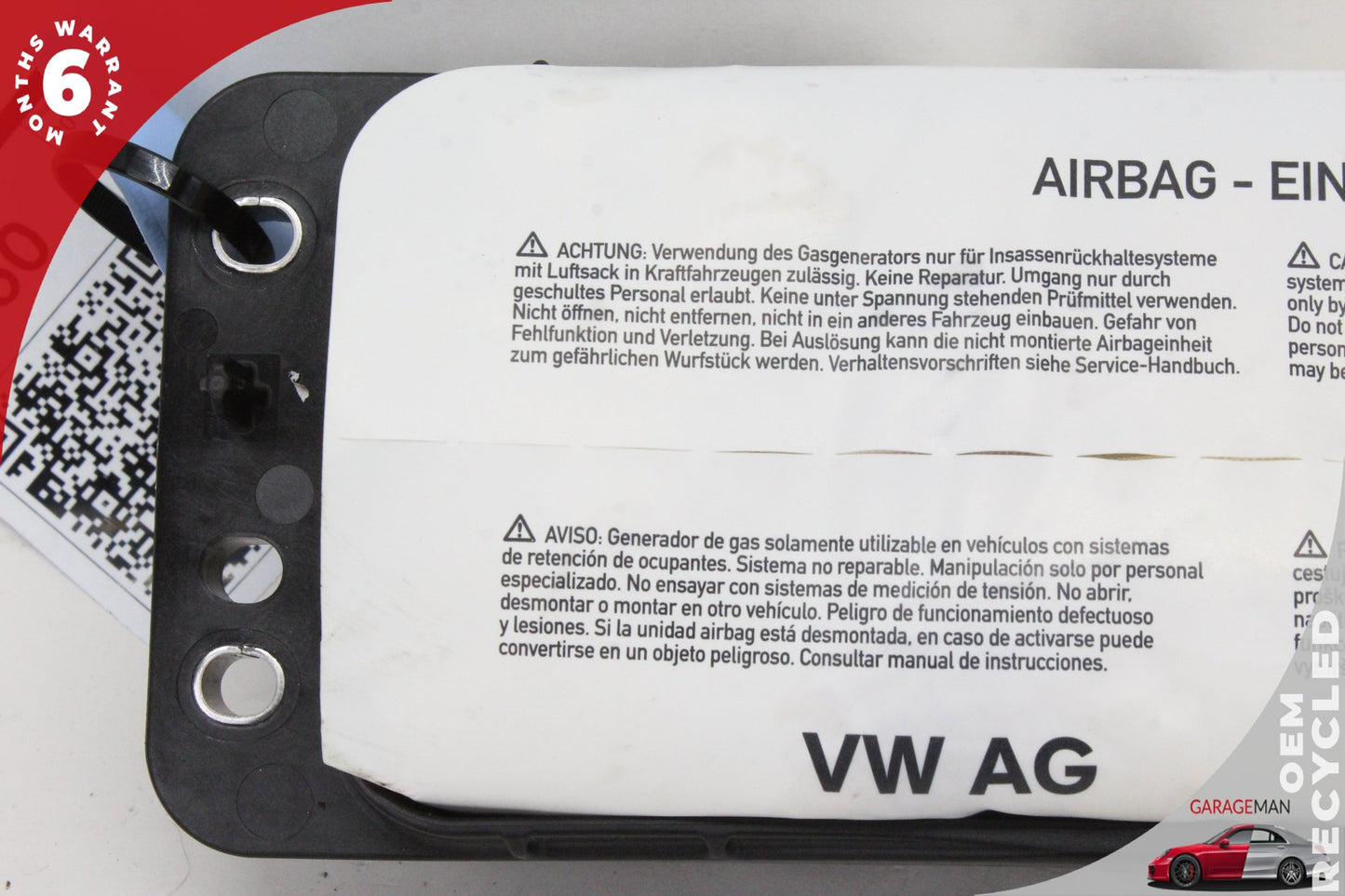 15-20 Audi A3 8V Sedan Front Right Dash Airbag 8V0880204