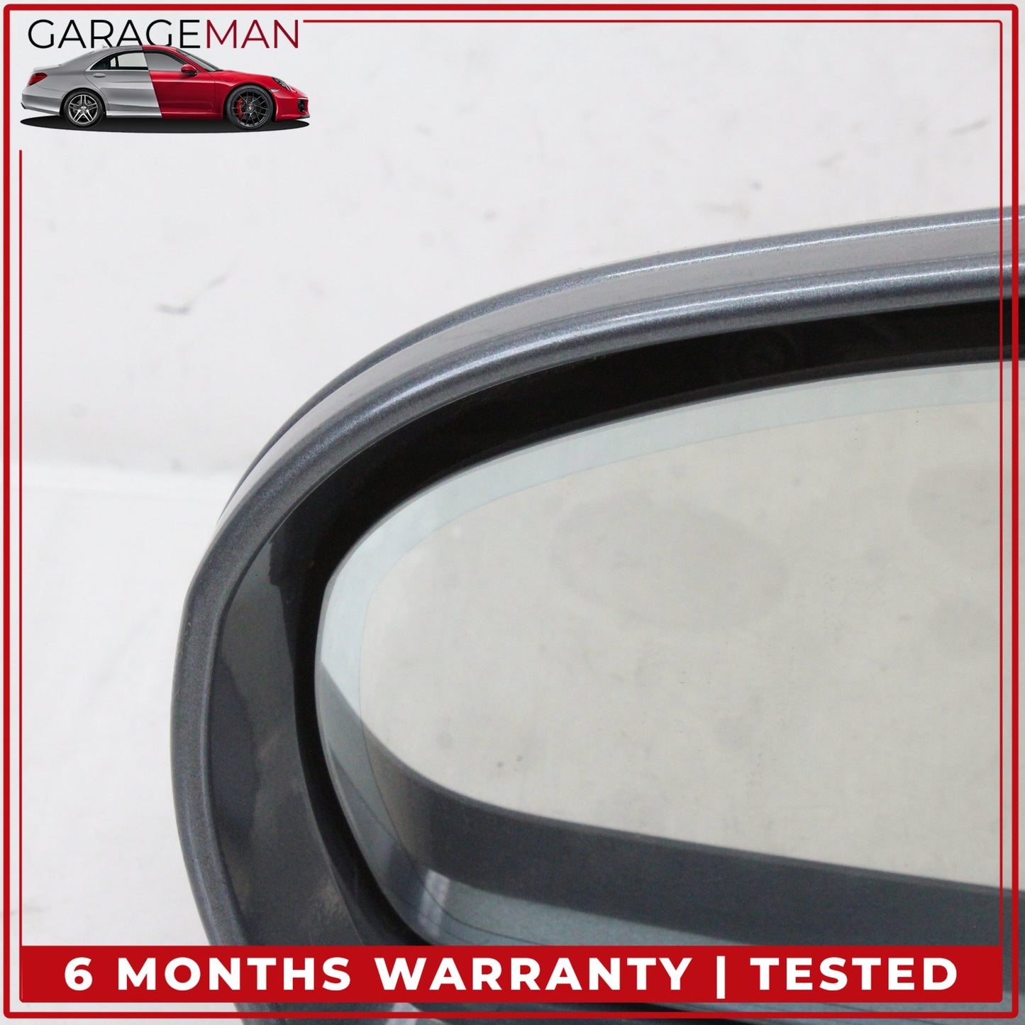 2009-2011 Mercedes W219 CLS550 Front Left Side Door Rear View Mirror Gray OEM
