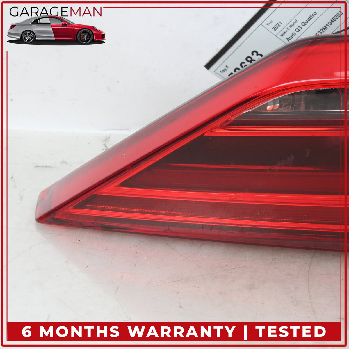 2019-2025 Audi Q3 Rear Left Driver Side LED Inner Tail Light Lamp 83A945093B OEM