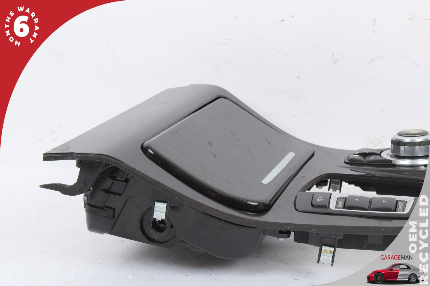 2011-2013 BMW 550i F10 Sedan Center Console Trim w/ iDrive Controler and Cup Holder 9206401
