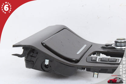 2011-2013 BMW 550i F10 Sedan Center Console Trim w/ iDrive Controler and Cup Holder 9206401