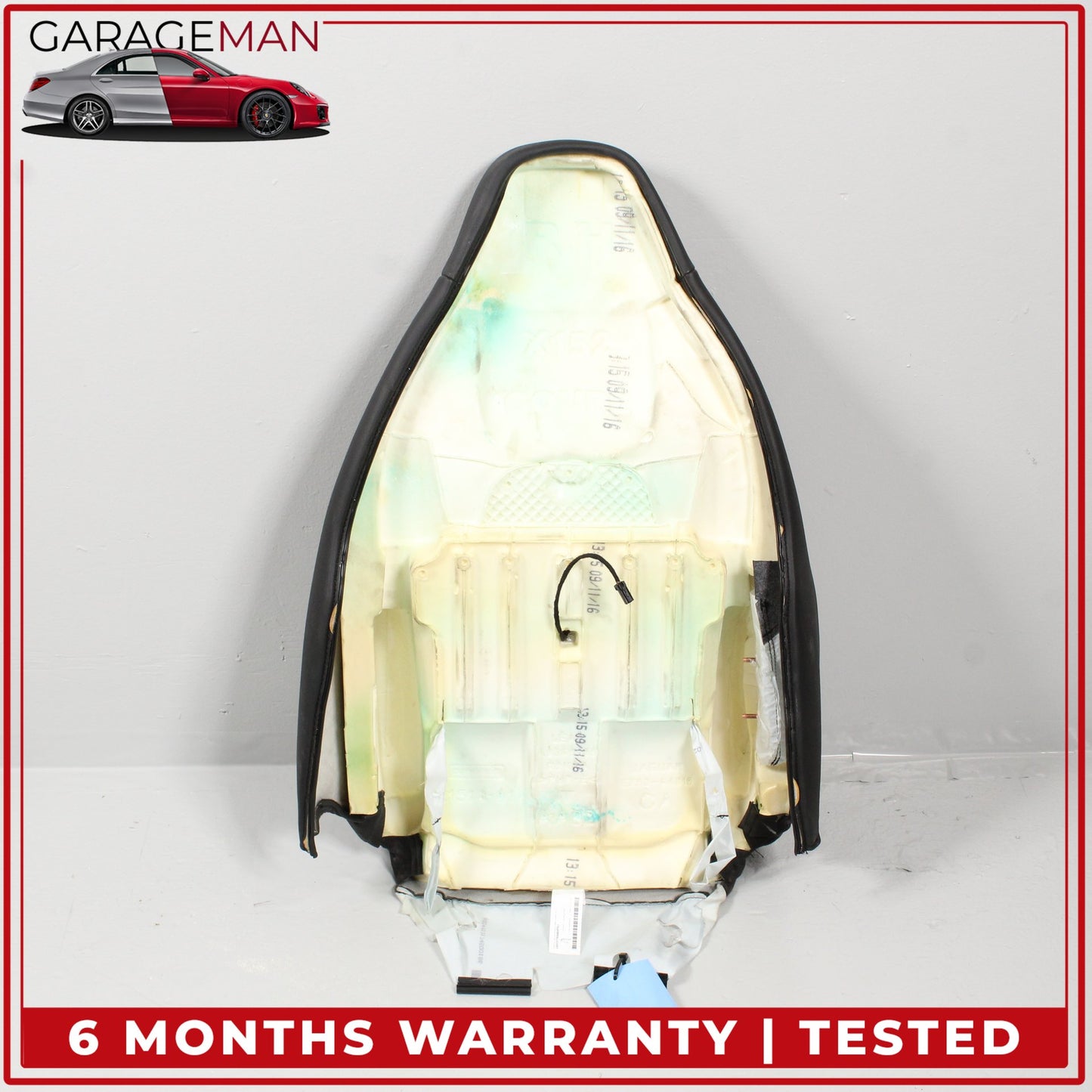 2014-2017 Jaguar F-Type X152 Coupe Front Right Upper Seat Cushion Black OEM