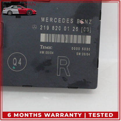 2006-2011 Mercedes W219 CLS500 Front Right Side Door Control Module Unit OEM