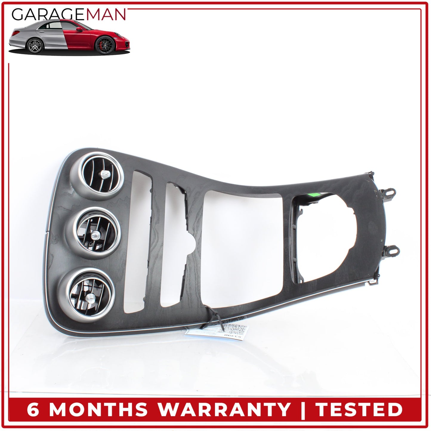 2015-2020 Mercedes W205 C300 Front Center AC Air Vent w/ Trim Cover Panel OEM