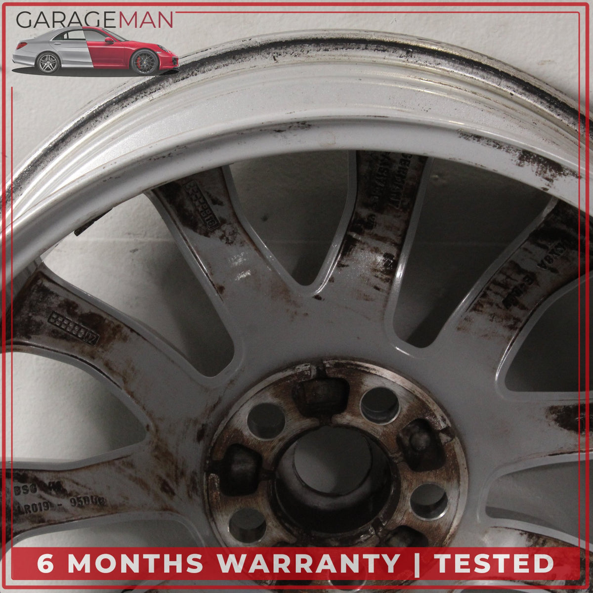 2014-2022 LR Range Rover Sport L494 8.5 x 20 20" Wheel Rim Silver DK621007DB OEM