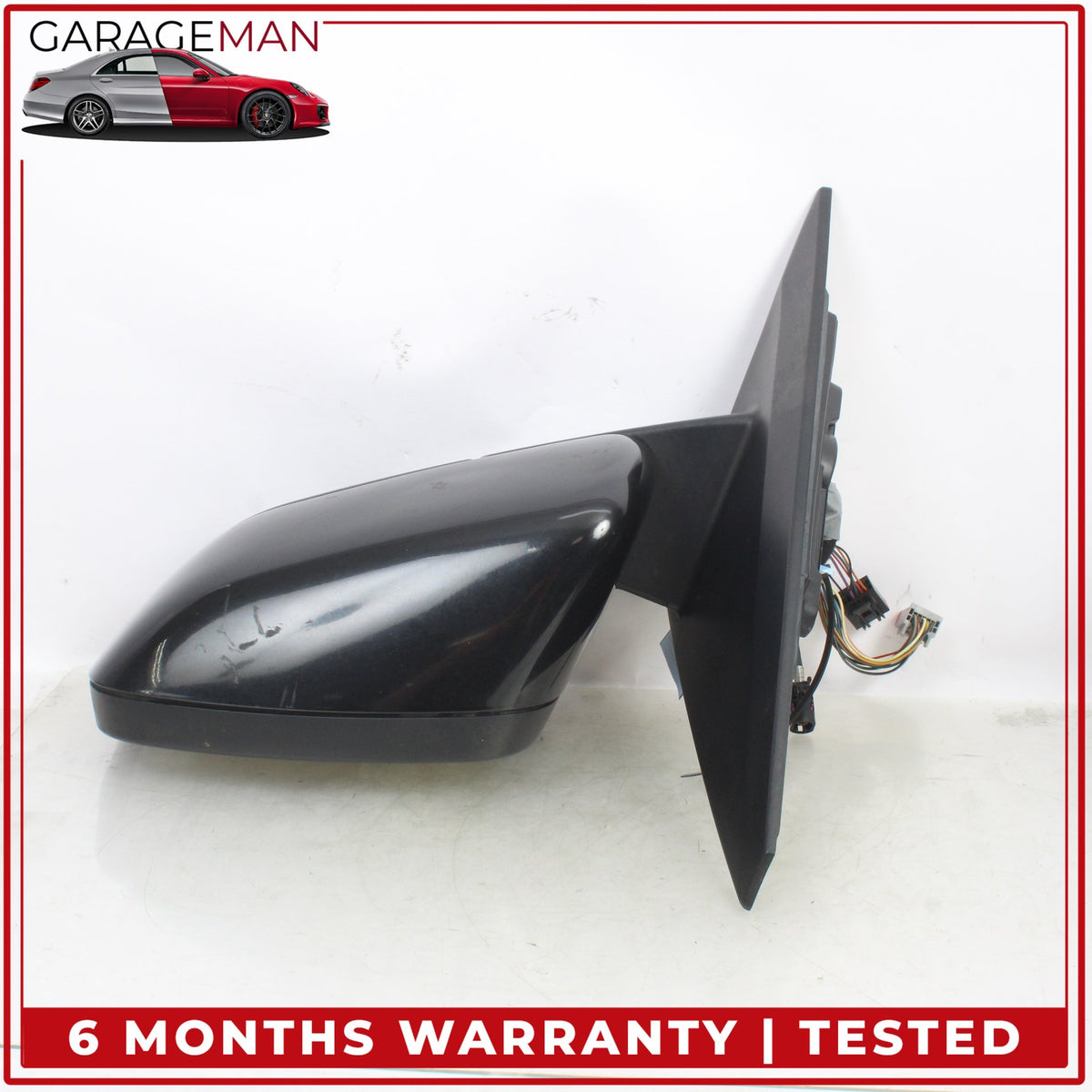 2010-2012 Range Rover L322 Left Door Rear View Mirror w/ Blind Spot & Camera OEM