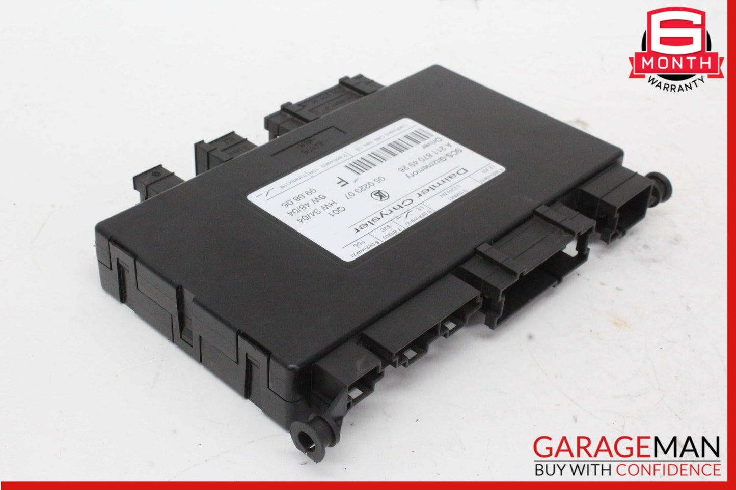 2003-2012 Mercedes W211 E320 CDI Front Left Seat Control Module 2118704926 OEM