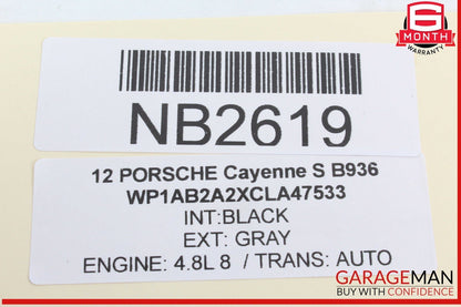 11-14 Porsche Cayenne S 958 Airbag Air Bag Sensor SRS Control Module OEM