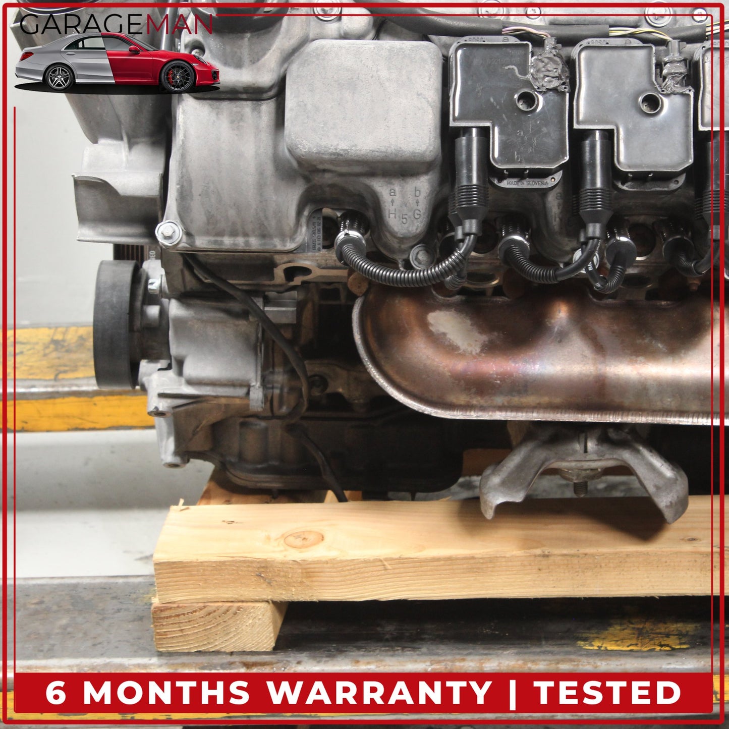 2003-2006 Mercedes R230 SL500 RWD 5.0L V8 Engine Motor Assembly OEM 130K