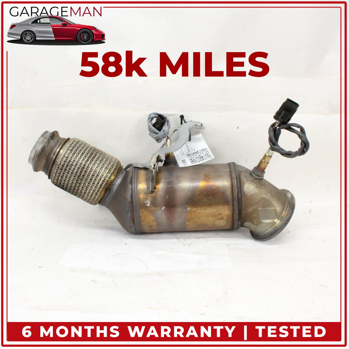 2017-2020 BMW 430i Gran Coupe Sedan Exhaust Downpipe Down Pipe 8669216 OEM