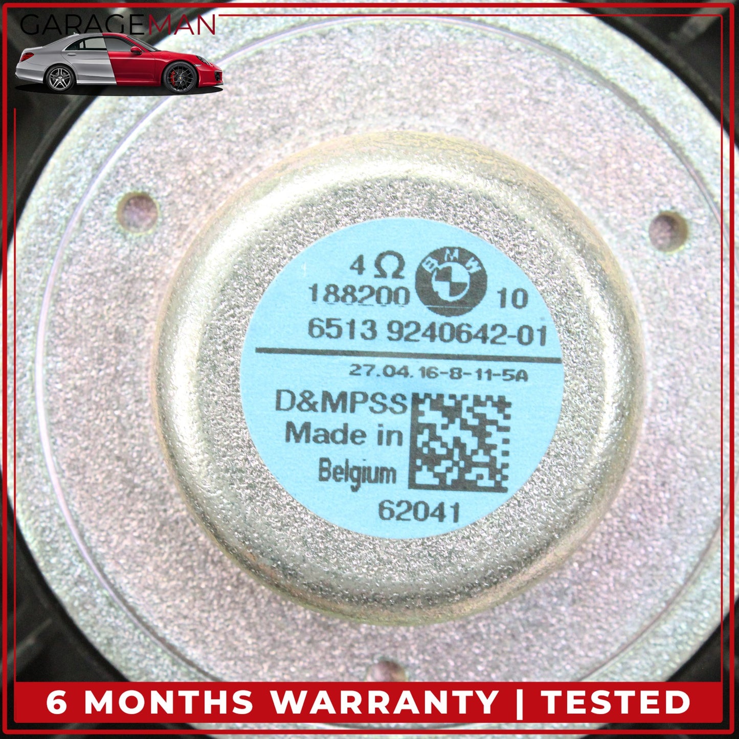 2011-2018 BMW X3 X4 F25 Front and Rear Left and Right Audio Speakers Set OEM