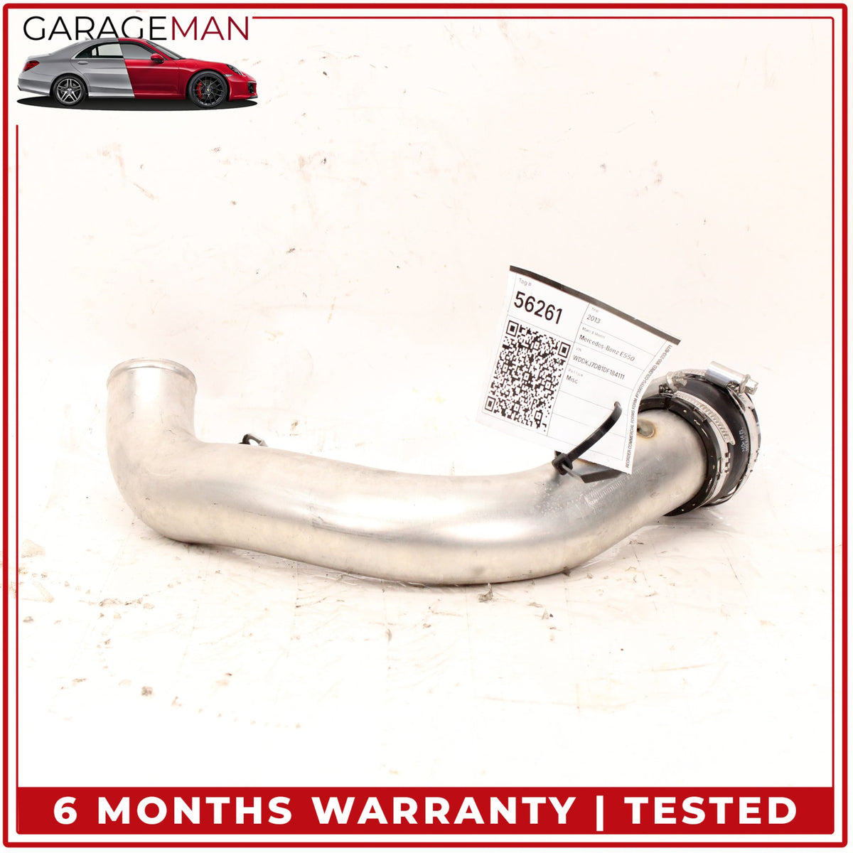 2011-2020 Mercedes C207 E550 Right Side Air Intake Duct Tube 2780981007 OEM