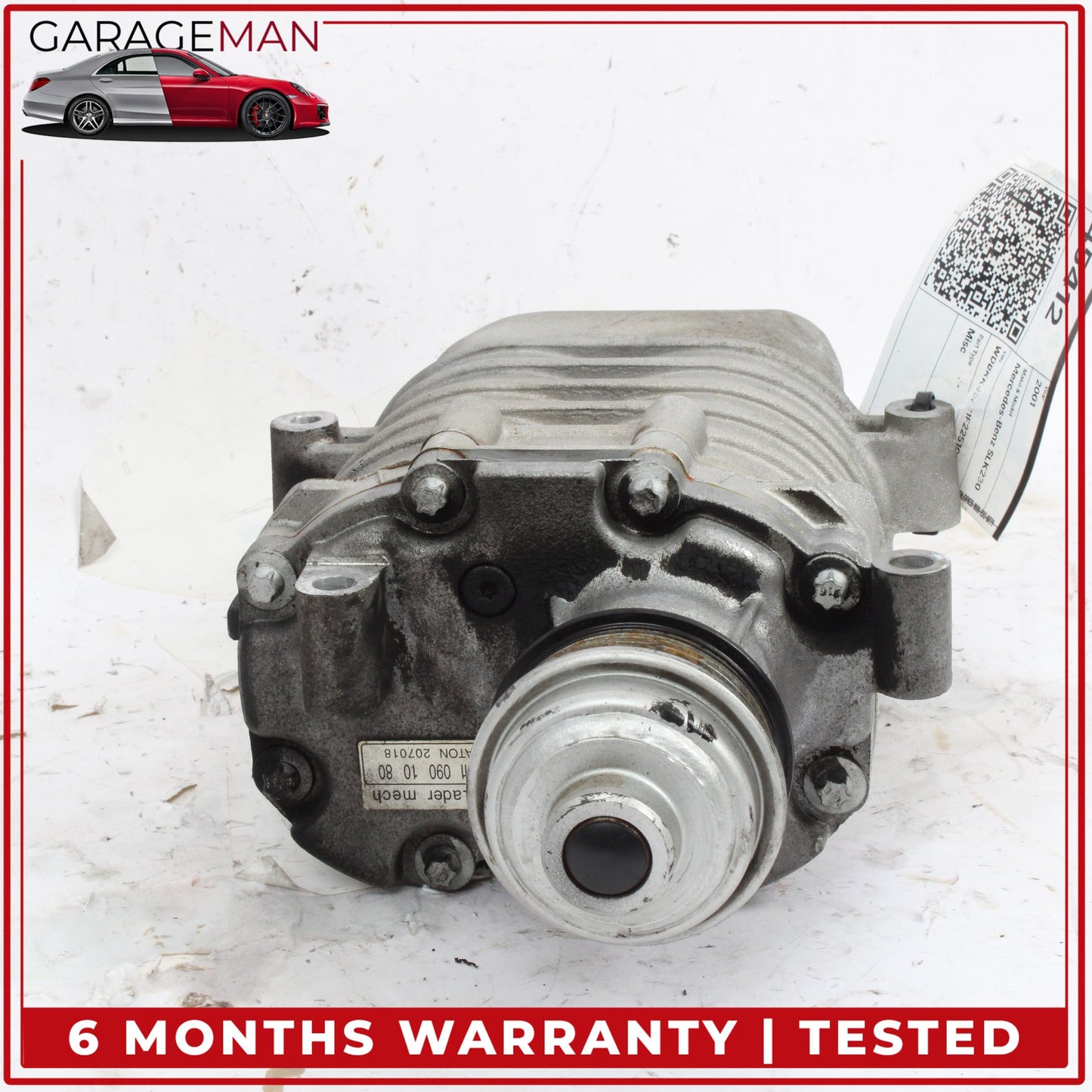 2001-2004 Mercedes R170 SLK230 C230 M111 Engine Supercharger 1110901080 OEM