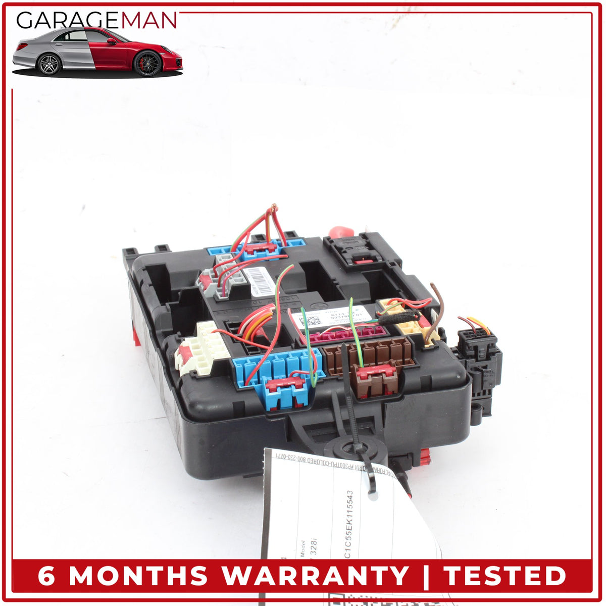 2012-2020 BMW 328i Rear Trunk Relay Junction Power Distribution Fuse Box OEM