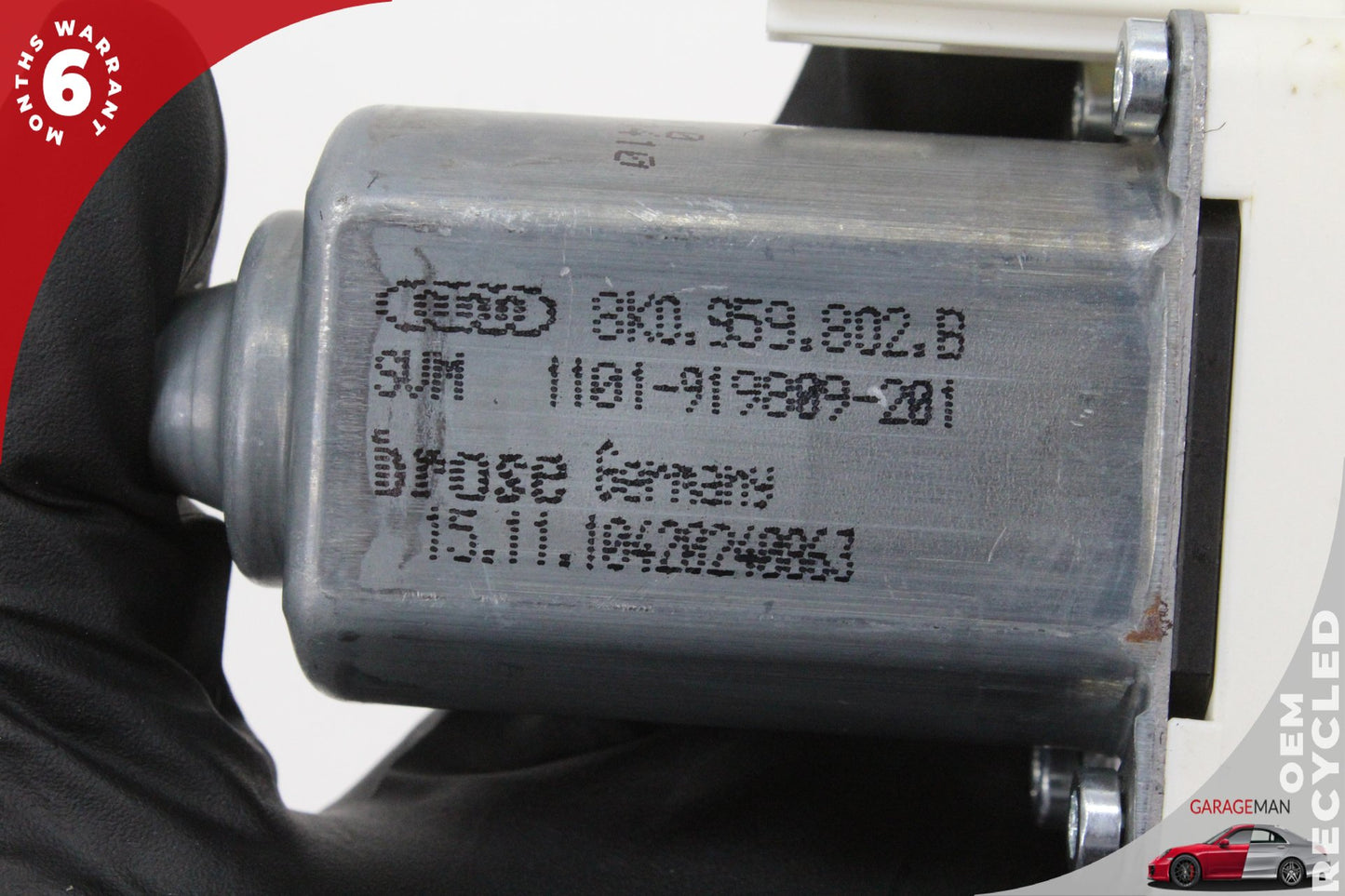 2011-2018 Porsche Cayenne 958 Front Right Window Regulator Motor 8K0959802B OEM