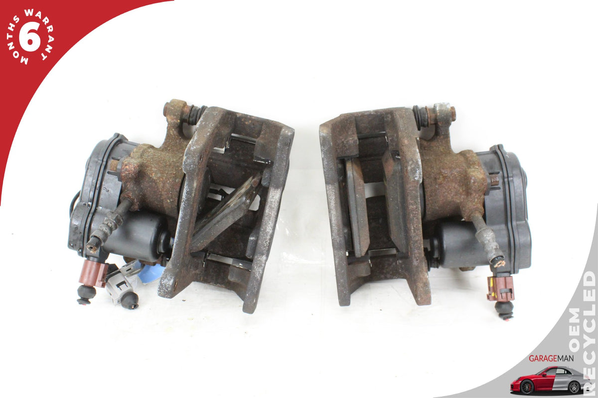 2012-2018 Audi A6 A7 Rear Left and Right Side Brake Caliper Set TRW 4G6AE OEM
