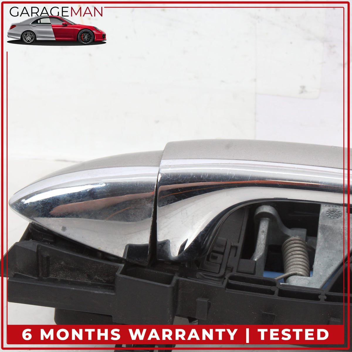 2006-2013 Mercedes W164 ML350 Rear Left Side Exterior Door Handle Silver OEM
