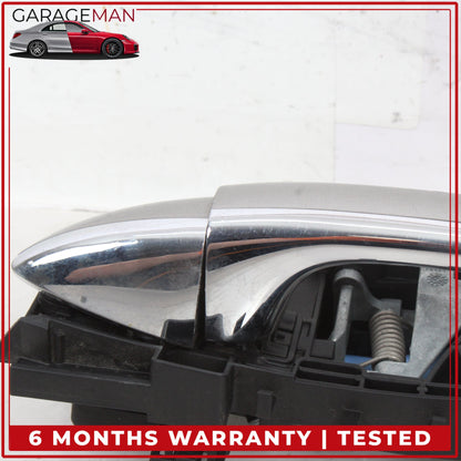2006-2013 Mercedes W164 ML350 Rear Left Side Exterior Door Handle Silver OEM