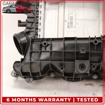 2011-2020 Mercedes C207 E550 Intercooler Radiator w/ Manifold Distributor OEM