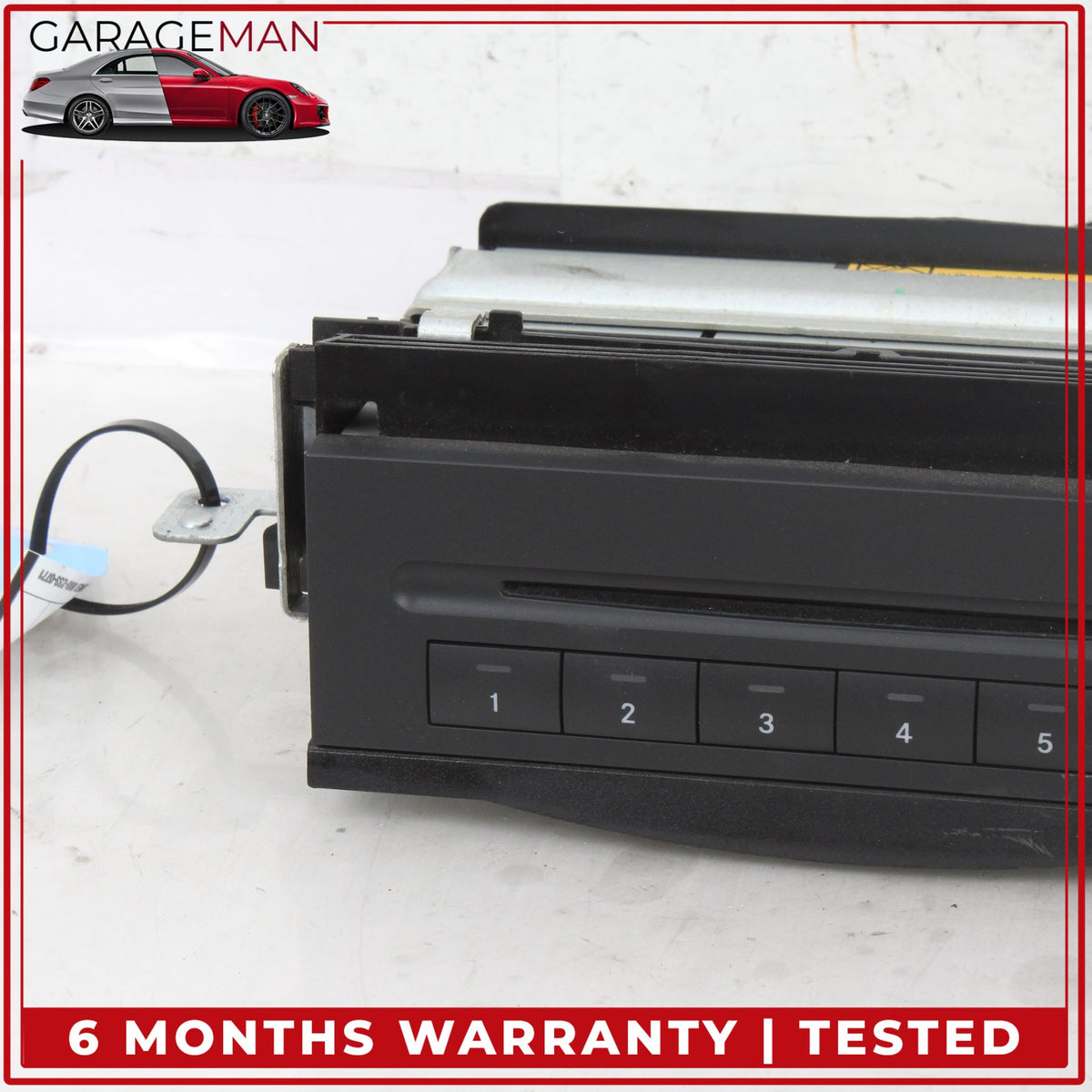 2003-2013 Mercedes W164 ML350 GL450 R350 CD Changer 6 Disk Player 2118706189 OEM