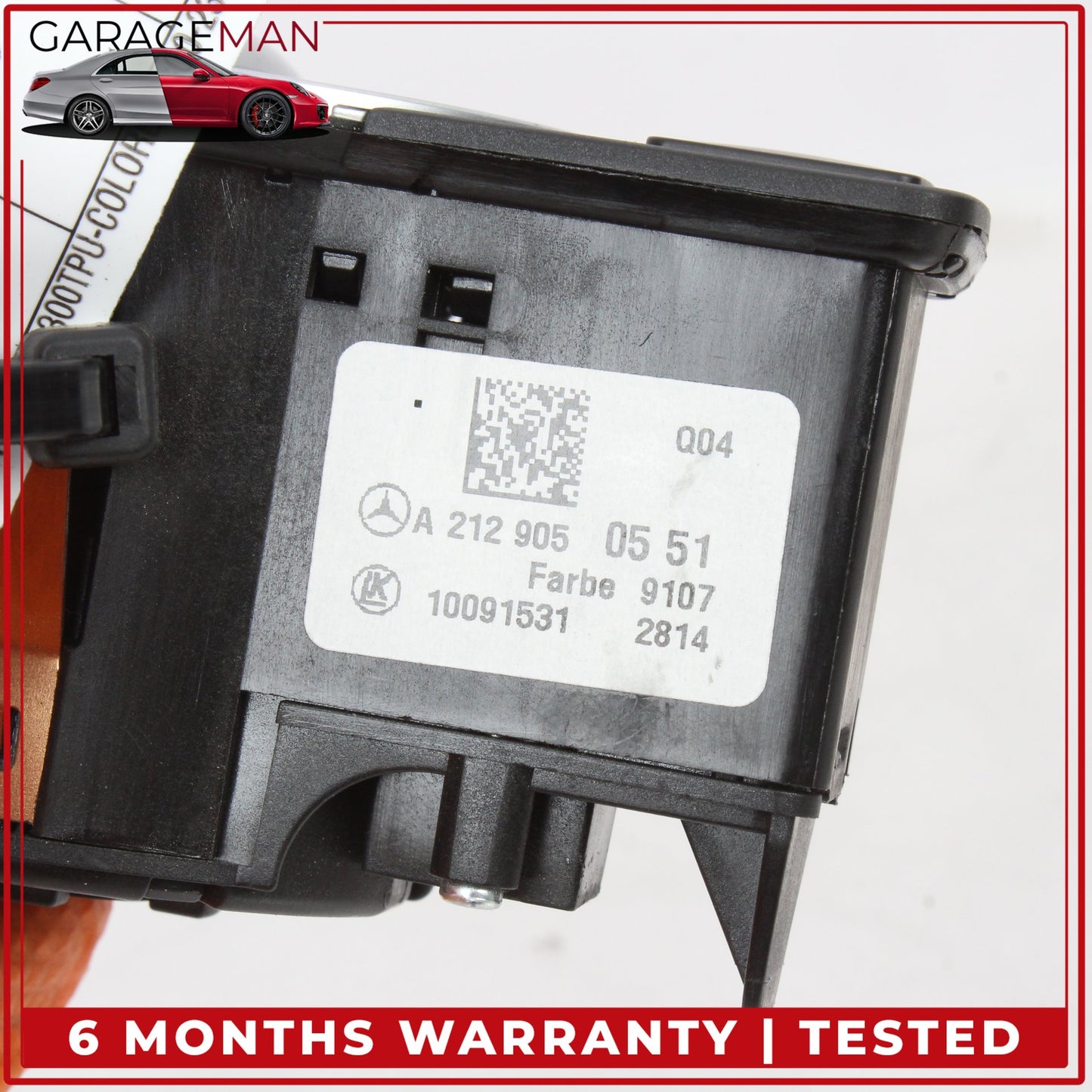 2008-2020 Mercedes W166 ML350 E350 Headlight Fog Light Switch Control Module OEM