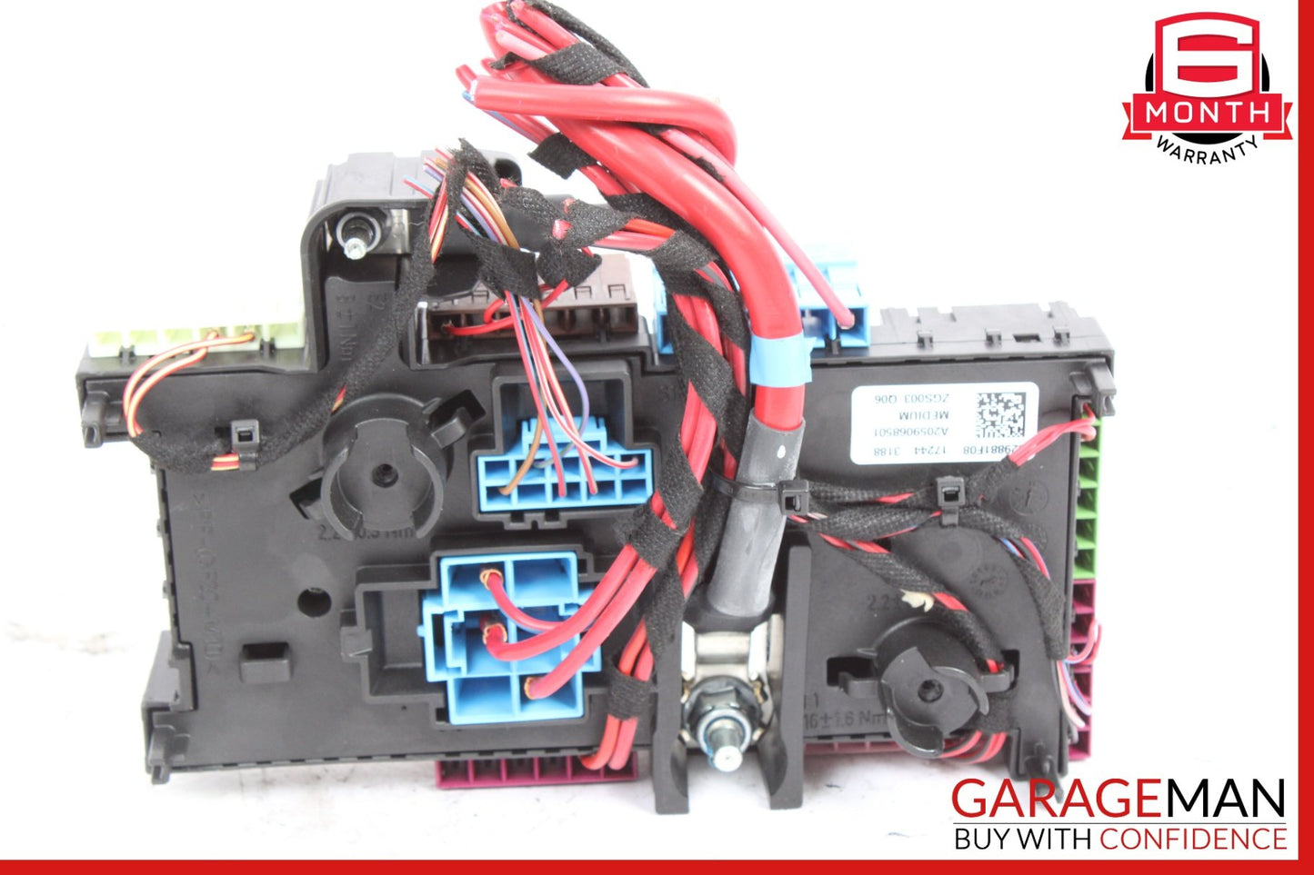 2018 Mercedes-Benz C300 W205 Sedan Rear SAM Fuse Box Relay Module 2059068501
