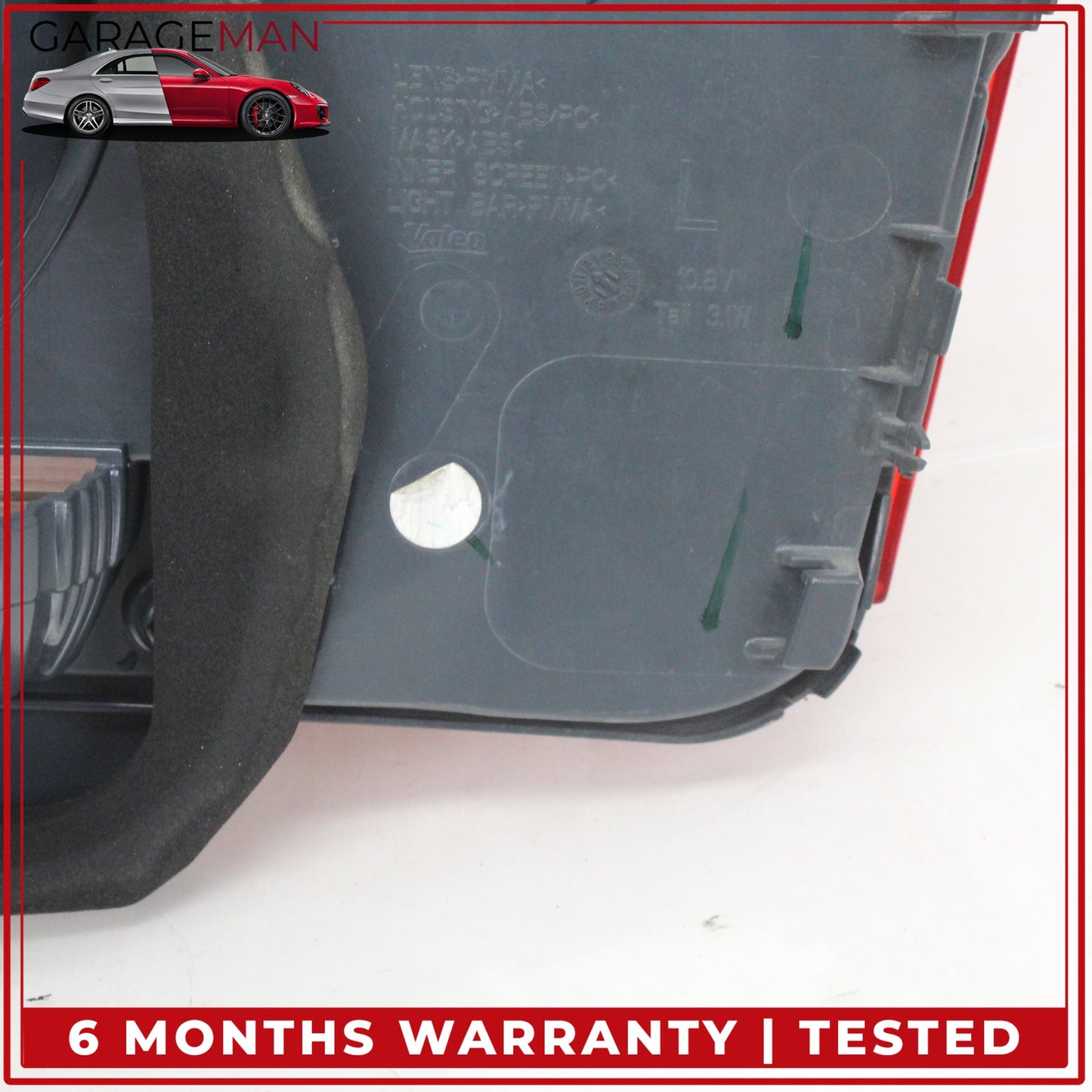 2010-2013 BMW 550i 535i GT F07 Rear Left Driver Side Inner Tail Light Lamp OEM
