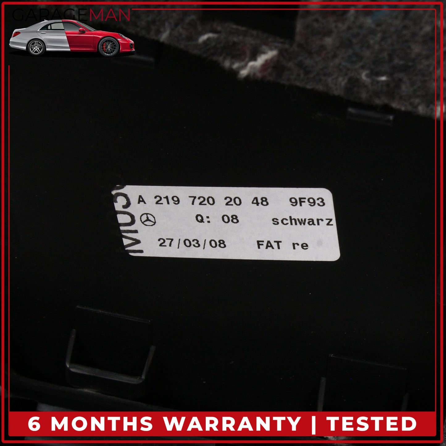 2006-2011 Mercedes W219 CLS550 Front Right Side Door Trim Panel w/ Switches OEM