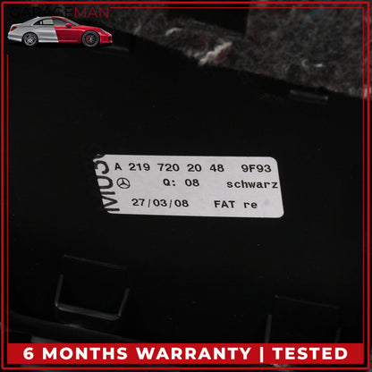 2006-2011 Mercedes W219 CLS550 Front Right Side Door Trim Panel w/ Switches OEM