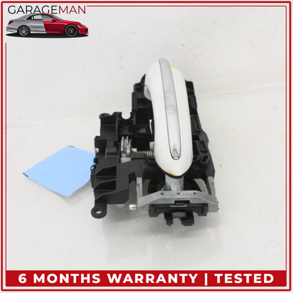 2011-2016 BMW 550i Rear Right Passenger Side Exterior Door Handle White OEM