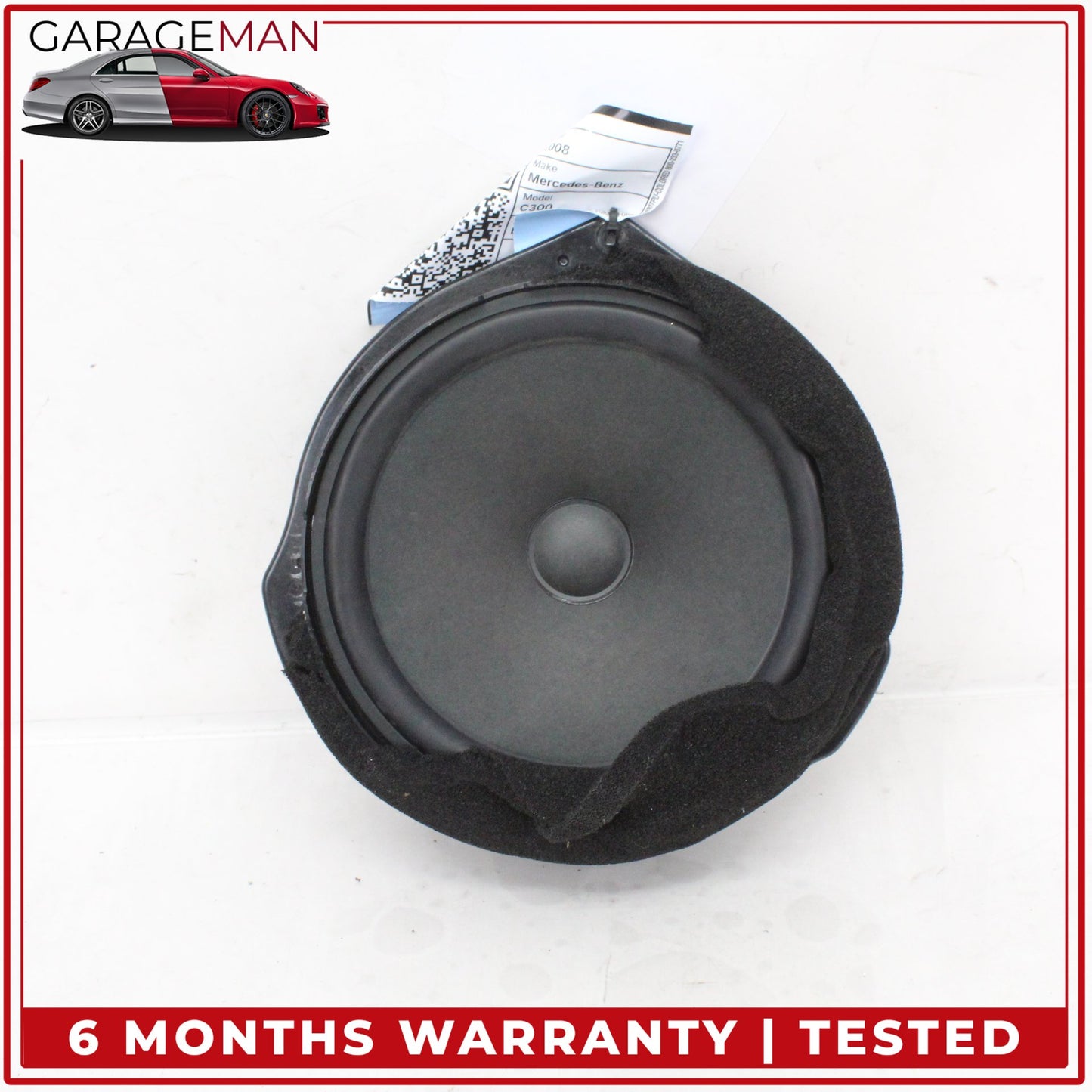 2008-2015 Mercedes W204 C300 C350 Front Left and Right Side Door Speaker Set OEM
