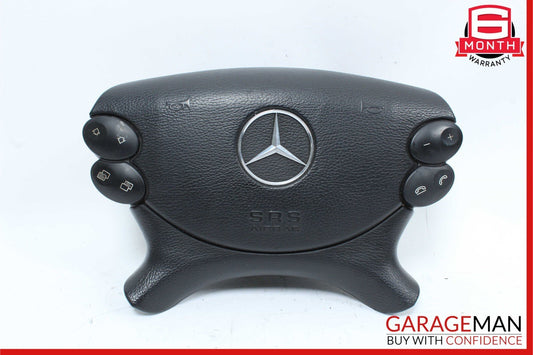 03-12 Mercedes W219 CLS500 E350 SL500 Steering Wheel Airbag Air Bag Black OEM