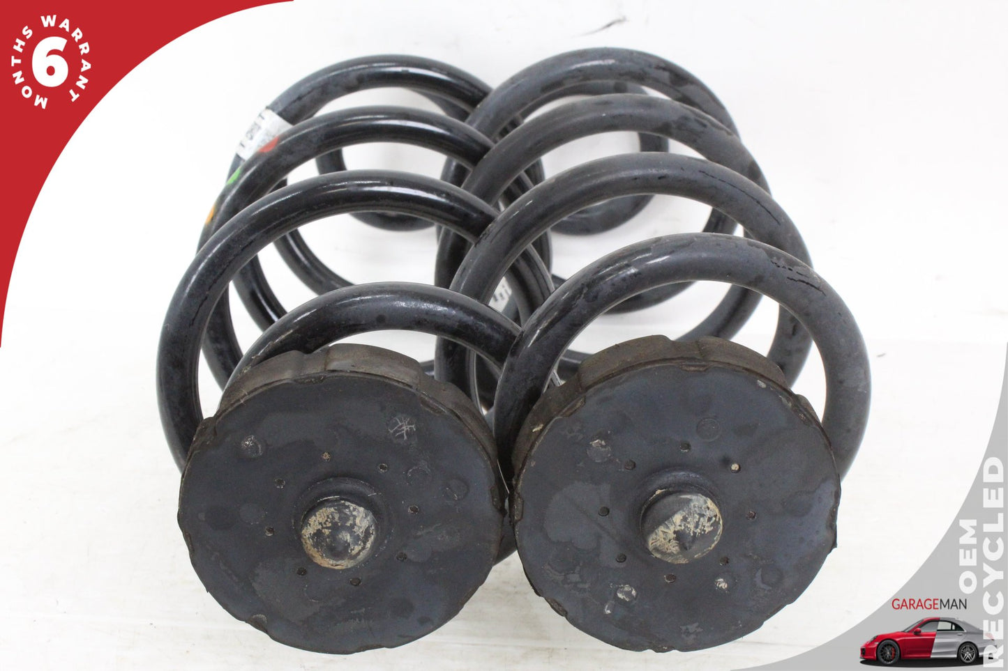 2015-2024 Porsche Macan 95B Rear Left & Right Shock Coil Spring Set OEM