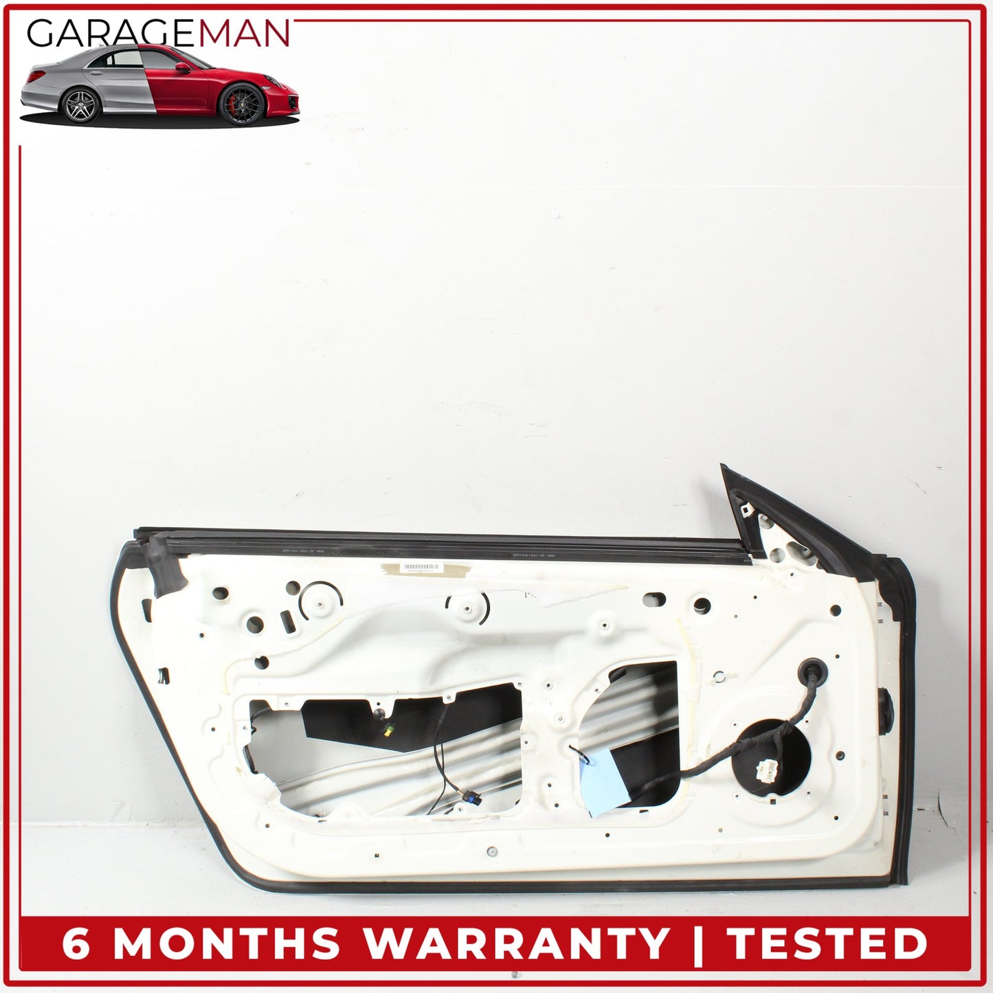 2008-2019 Maserati GranTurismo Coupe Front Left Door Shell White 68498700 OEM