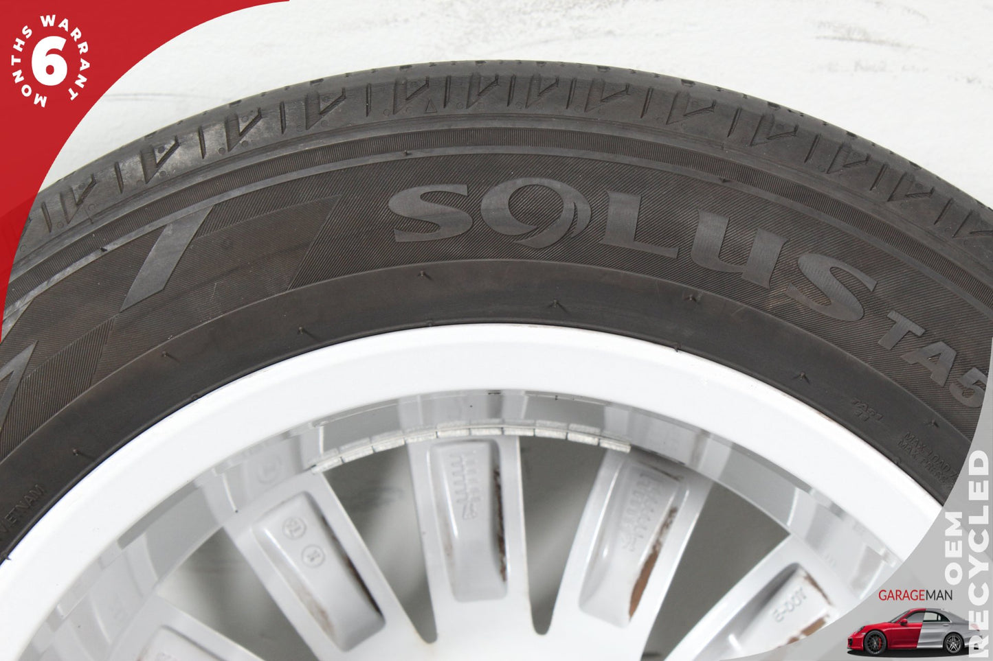 2014-2018 Fiat 500L 13 Spoke Wheel Rim w/ Tire 6.5JX16H2 ET39 735585995 OEM
