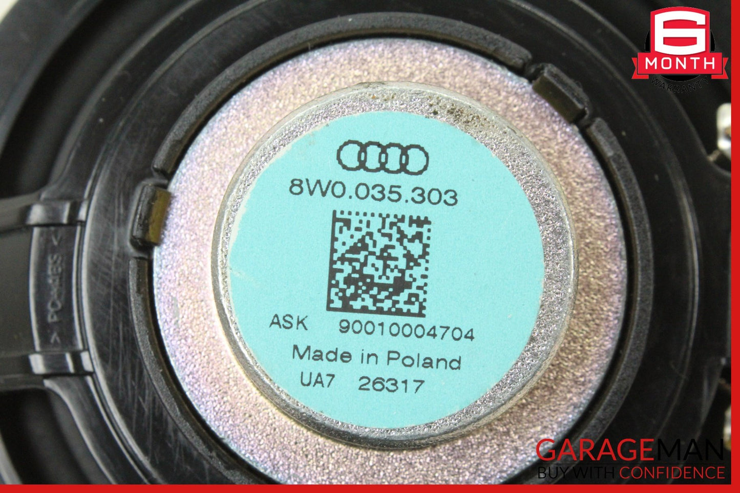 2018-2024 Audi A4 Front Left and Right Mid Range Door Speaker 8W0035303 OEM