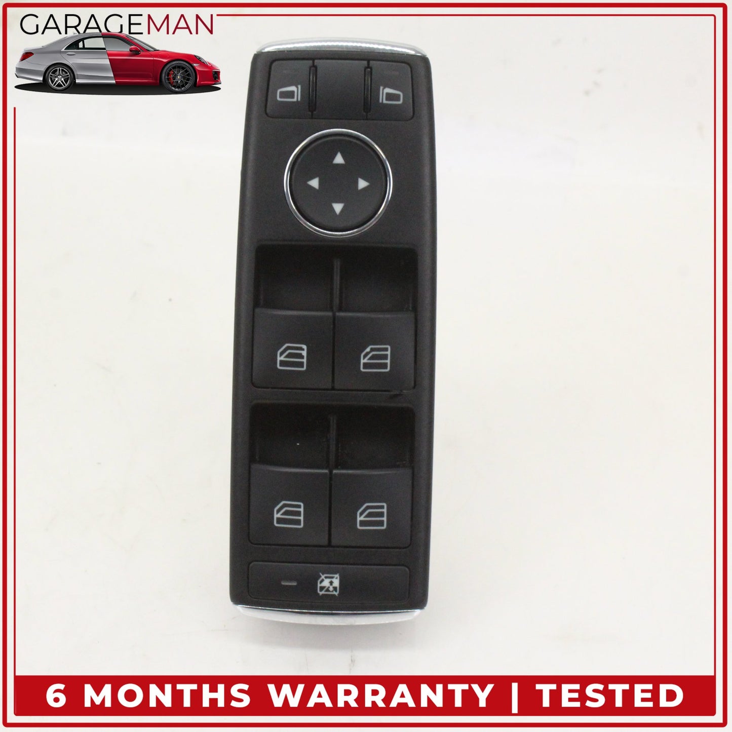 2008-2014 Mercedes W204 C250 Front Left Master Window Control Switch OEM