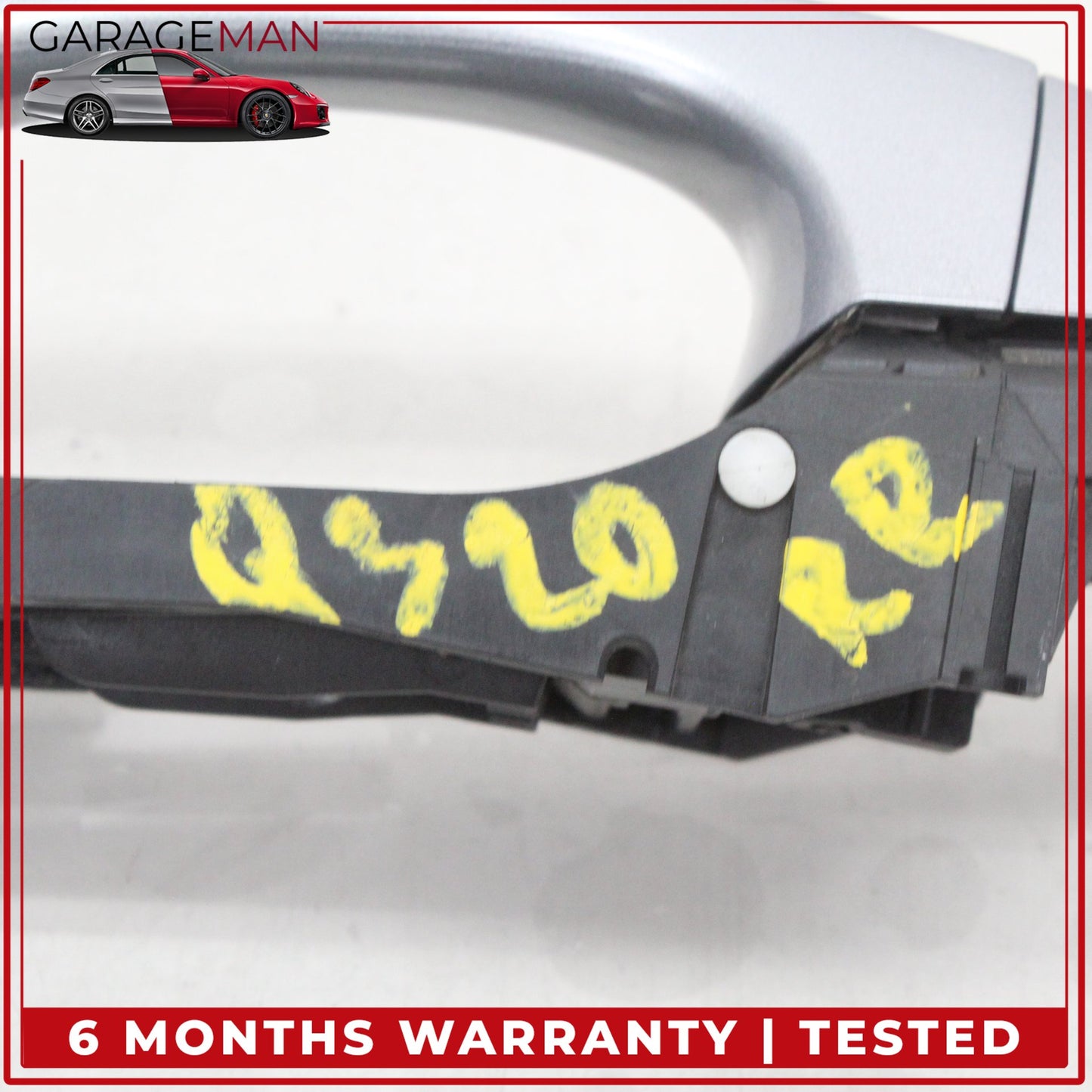 2019-2025 Audi Q3 Rear Right Side Exterior Door Handle Silver 8V0839885 OEM