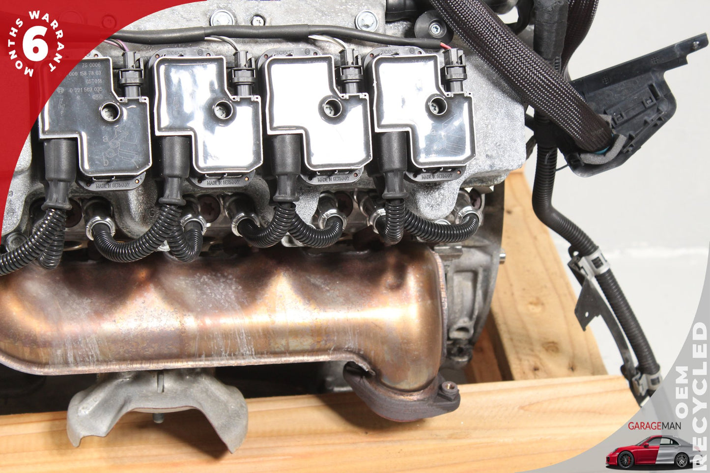 2003-2008 Mercedes-Benz SL500 R230 RWD Engine Long Block 1560101305 OEM