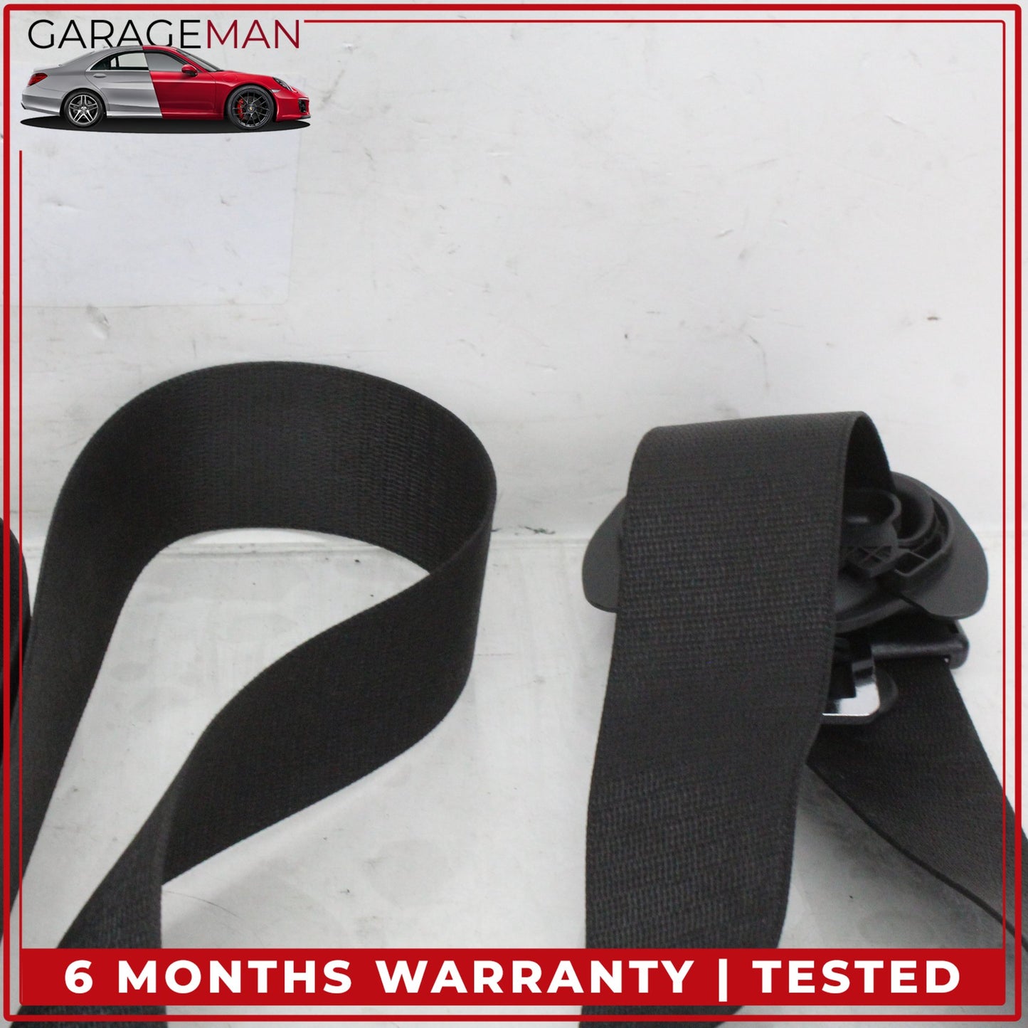 2011-2018 BMW X3 X4 F25 F26 Front Right Passenger Side Seat Belt Black OEM