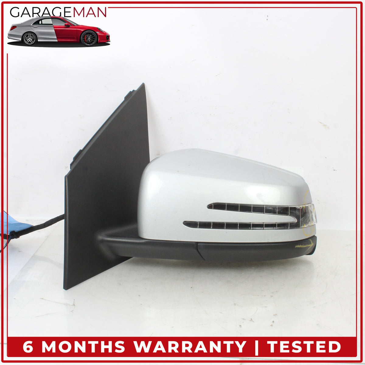 2014-2017 Mercedes W242 B Electric Drive Left Side Door Mirror w/ Blind Spot OEM