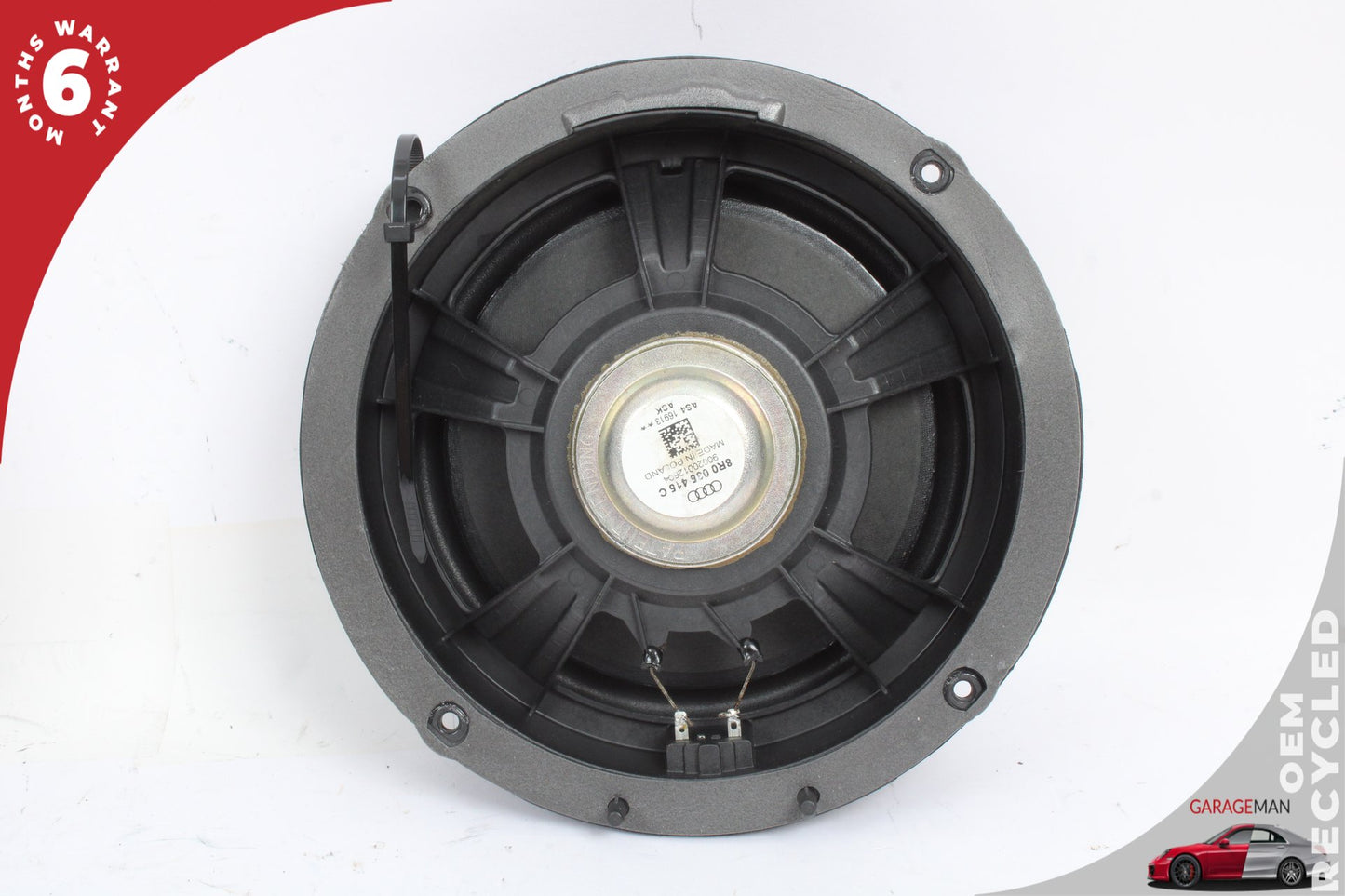09-17 Audi Q5 8R Front Left & Right Door Audio Speaker Set OEM 8R0035415C