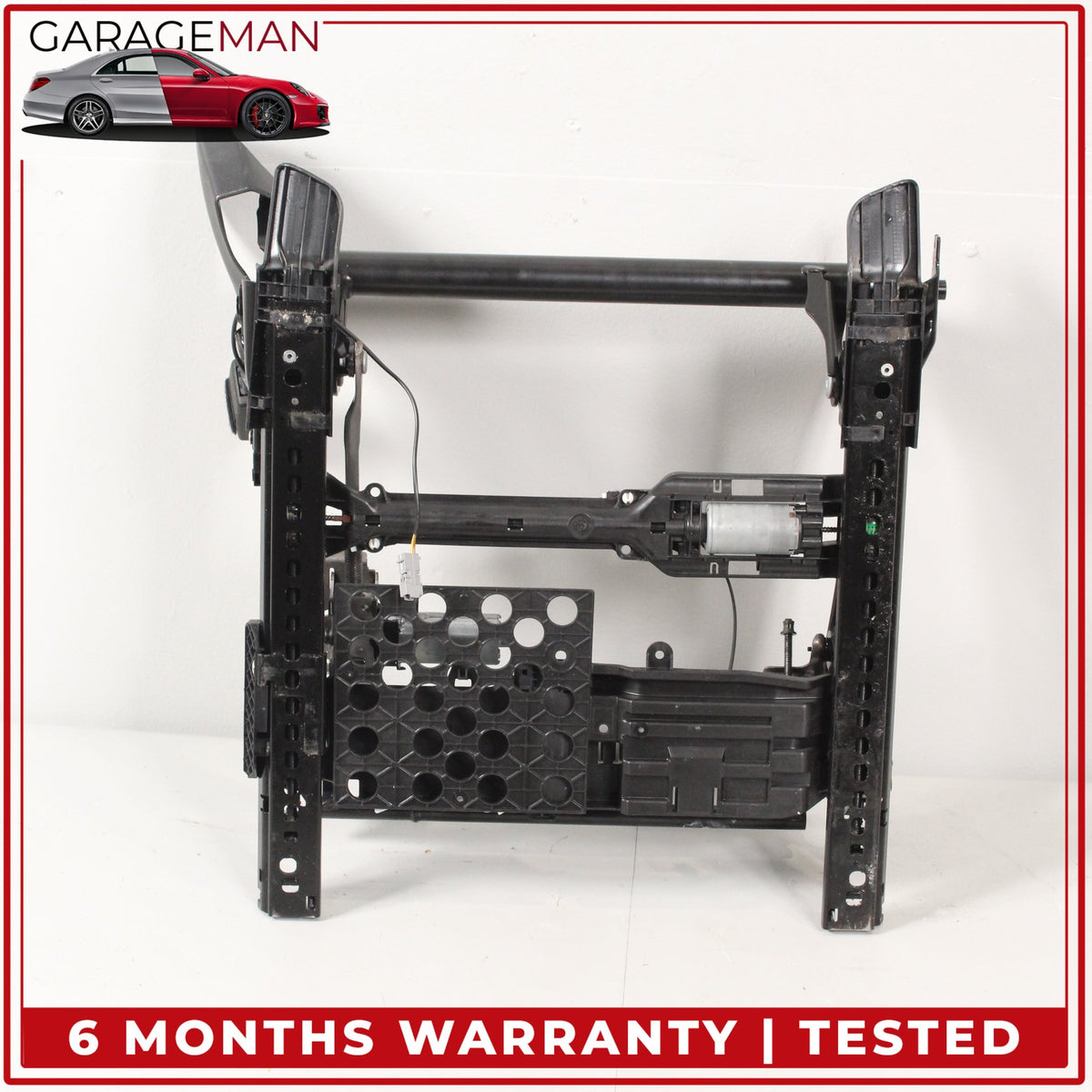 2017-2023 BMW 530e G30 Front Right Lower Seat Track Frame Rail w/ Motors OEM