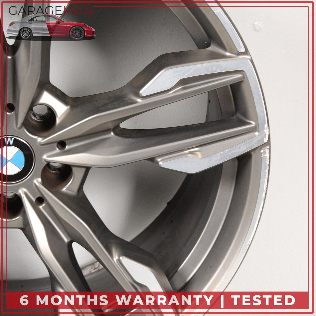 2018-2025 BMW X3 X4 G01 G02 Rear Side Wheel Rim 9.5JX21 H2 IS43 8053456 OEM
