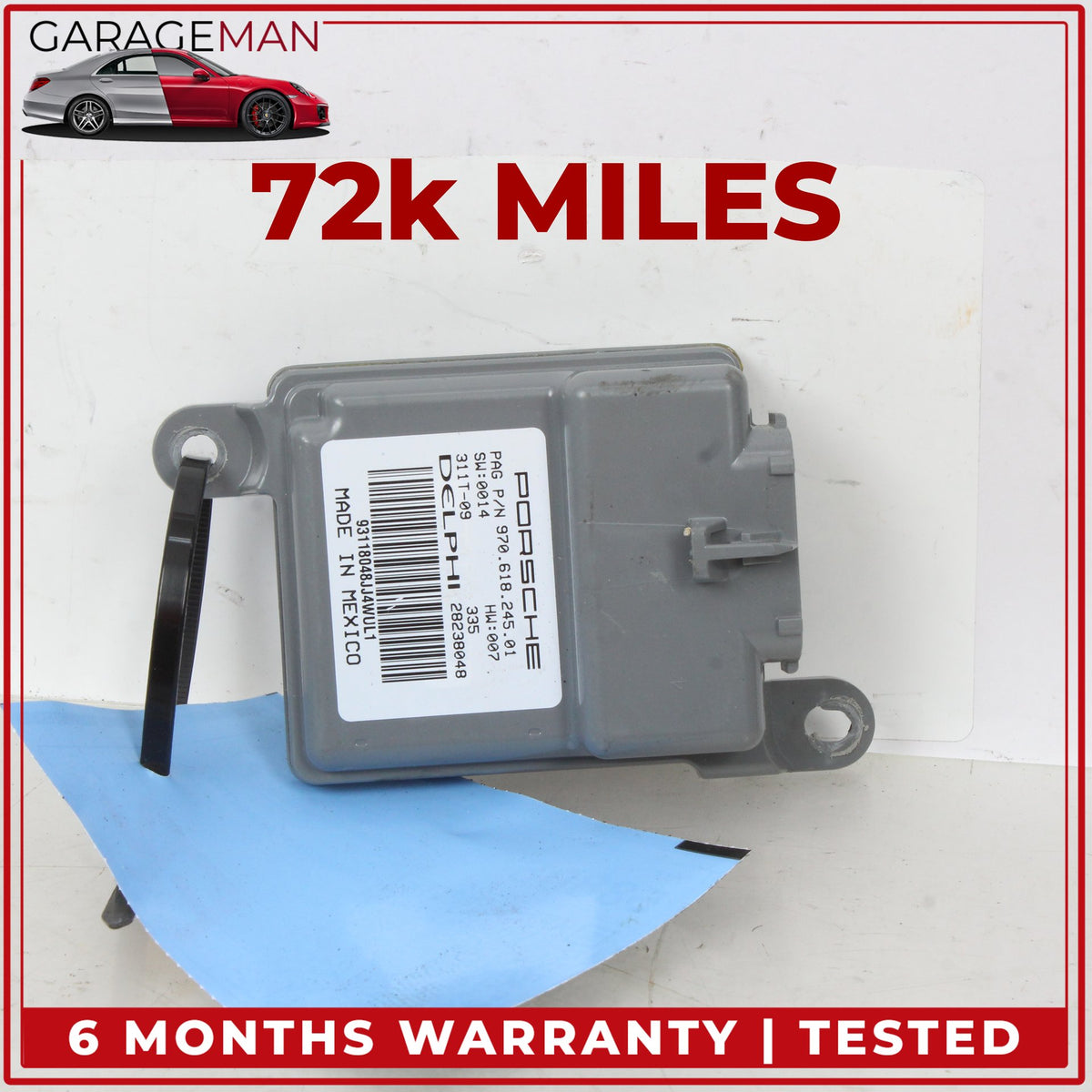 2010-2016 Porsche Panamera 970 Front Right Seat Occupant Detection Module OEM