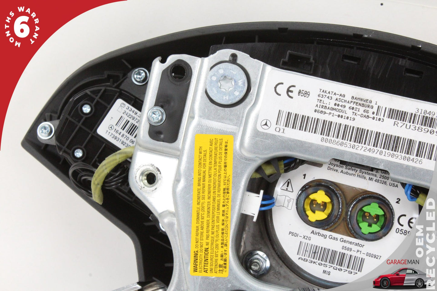 2011-2013 Mercedes-Benz R350 W251 SUV Steering Wheel Airbag 0008605202