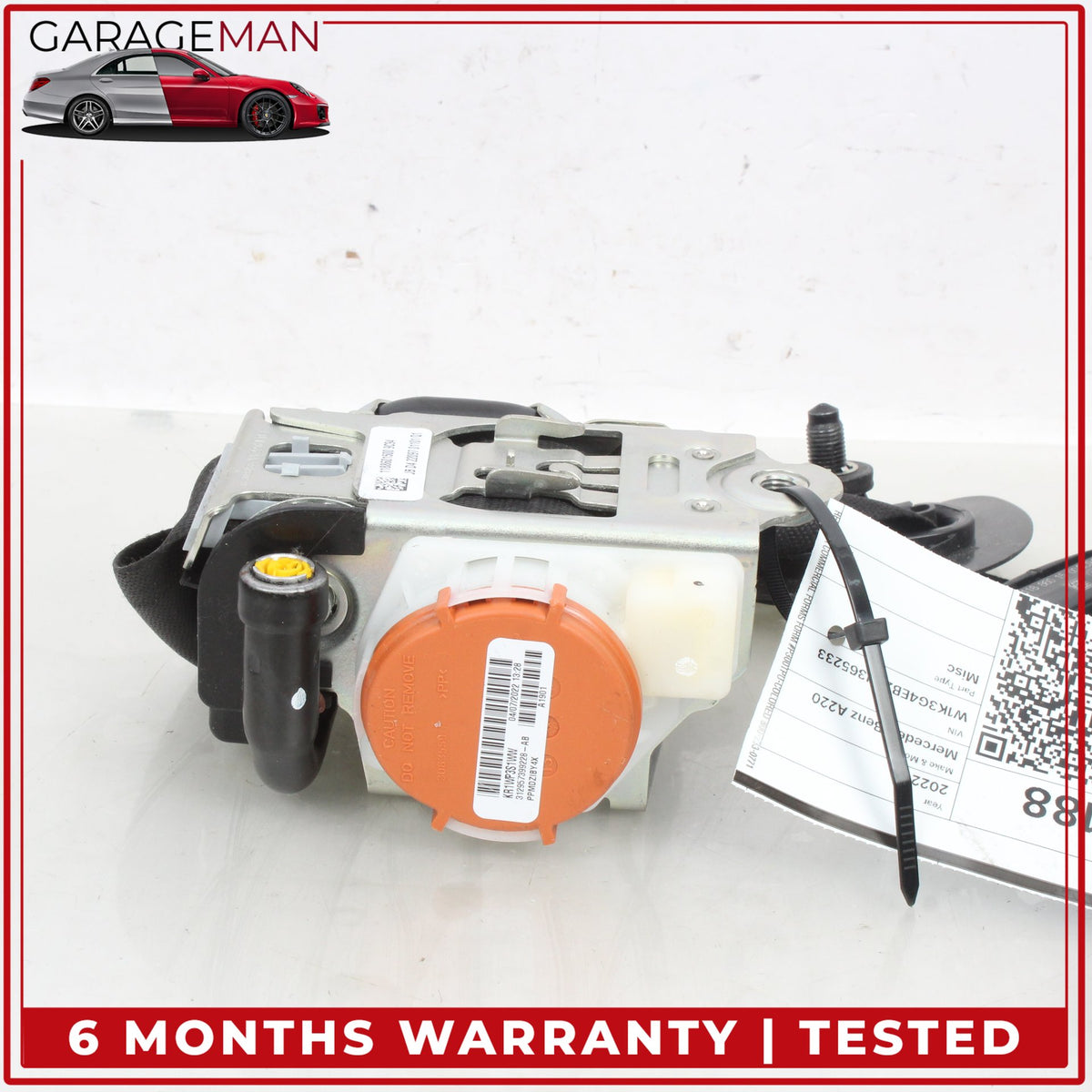 2019-2025 Mercedes W177 A220 CLA250 GLB250 Front Left Seat Belt 1188601500 OEM