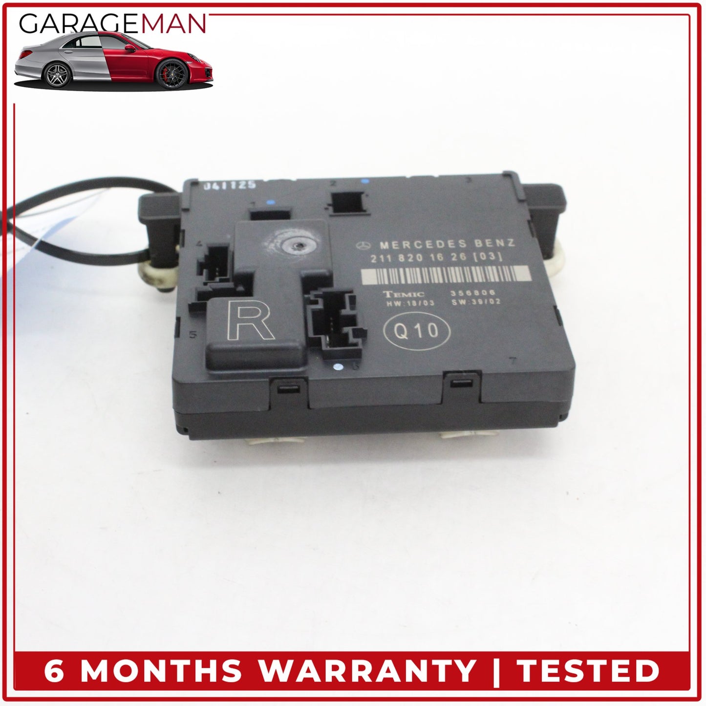 2003-2006 Mercedes-Benz E350 W211 Sedan Right Rear Door Control Module 2118201626 OEM