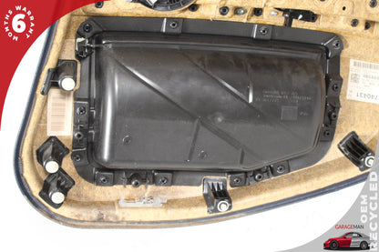 2011-2016 BMW 528i 535i F10 Rear Left Driver Side Interior Door Trim Panel OEM